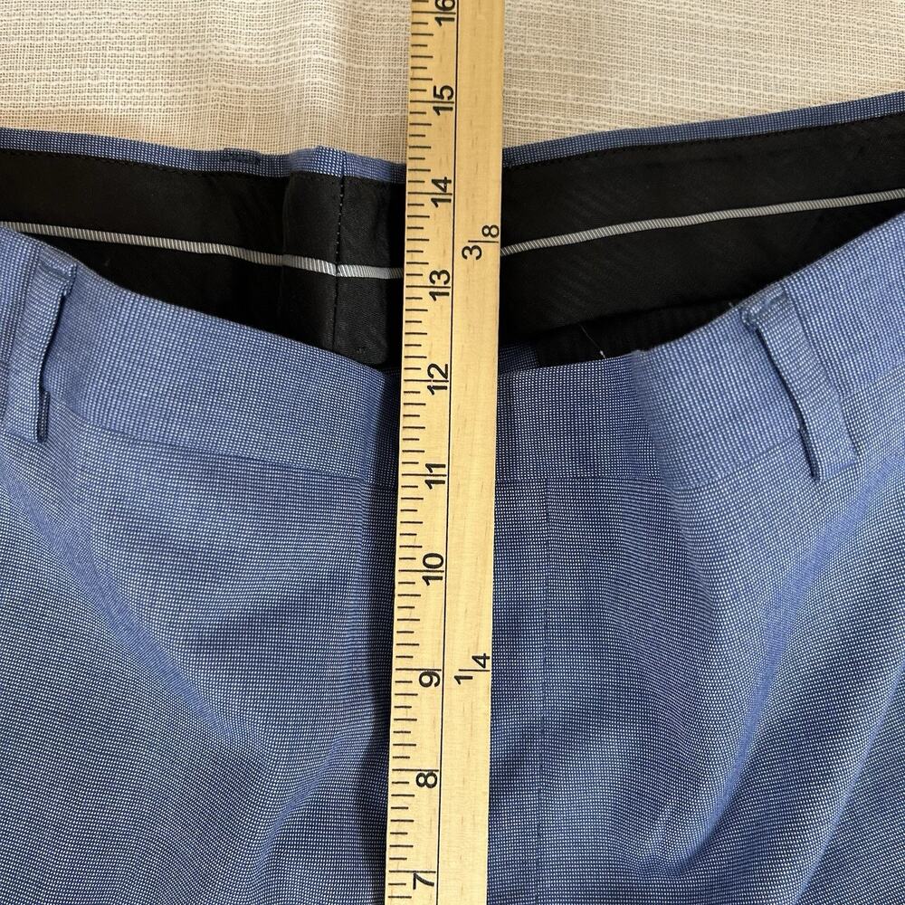 JF J. Ferrar Slim Fit‎ Men's Sz 38x32 Blue Suit Dress Pants Stretch NWT - Picture 6 of 9